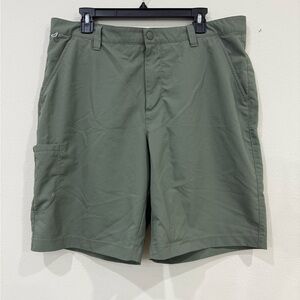 Men's Green Cargo Shorts